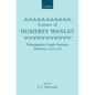Letters of Humfrey Wanley: Palaeographer, Anglo-Saxonist, Librarian, 1672-1726 - Hardcover