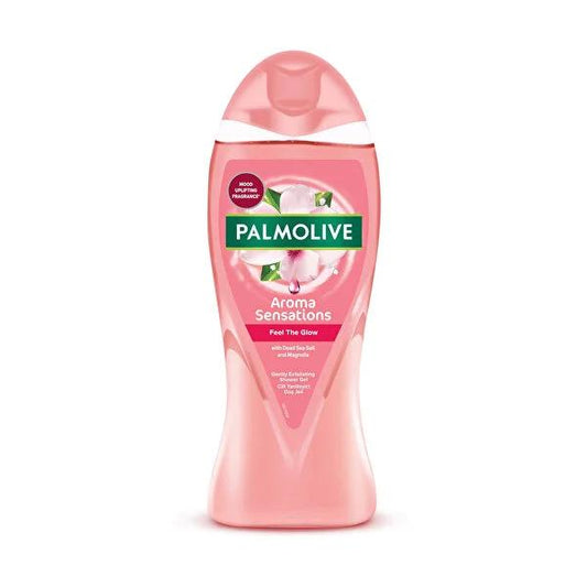 Palmolive Aroma Sensations Feel the Glow Shower Gel 500ml - Long Lasting Fragrance & Gentle Exfoliation