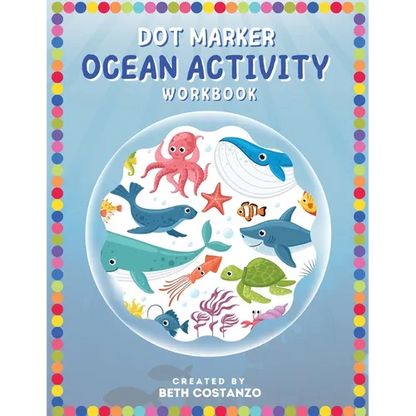 Dot Marker - Ocean Activity Workbook - Paperback