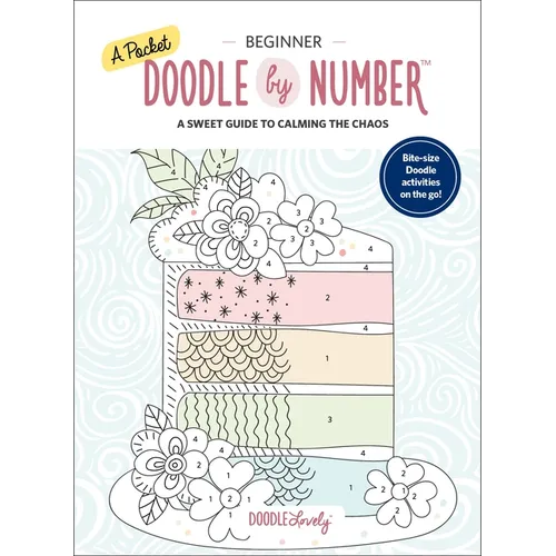 A Pocket Doodle by Number: Sweet Treats - Beginner - Paperback