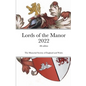 Lords of the Manor 2022: 4th edition - Paperback