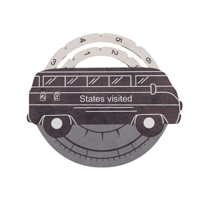 Travel Tracker 3D Wooden USA Map