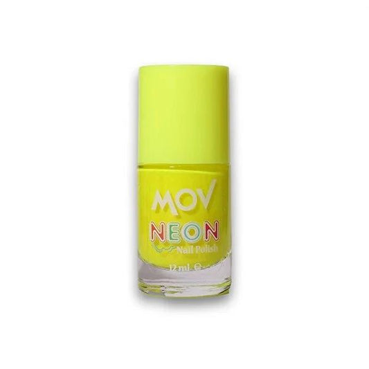 Mov Neon Yellow Nail Polish: Ultra-Bright, High Pigment, Fast Drying - Vibrant, Long-Lasting Color