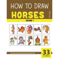 How to Draw Horses for Kids - Volume 1 - Paperback
