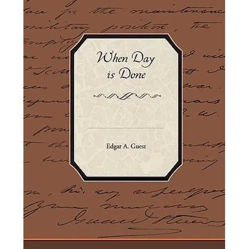 When Day is Done - Paperback