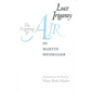The Forgetting of Air in Martin Heidegger - Paperback