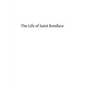 The Life of Saint Boniface - Paperback