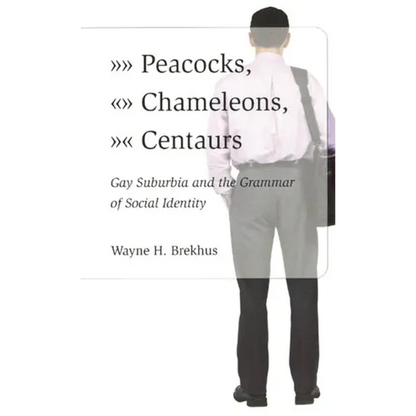 Peacocks, Chameleons, Centaurs: Gay Suburbia and the Grammar of Social Identity - Paperback