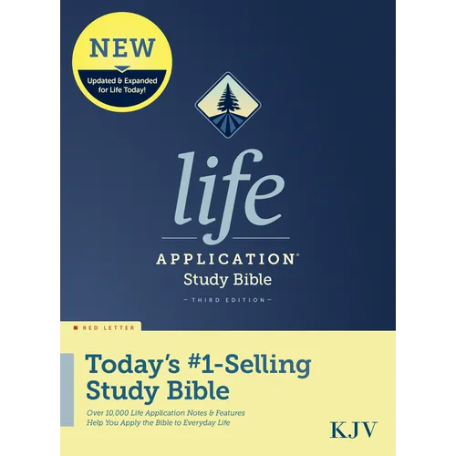 KJV Life Application Study Bible, Third Edition (Hardcover, Red Letter) - Hardcover