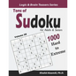 Tons of Sudoku for Adults & Seniors: 1000 Hard to Extreme Puzzles - Paperback