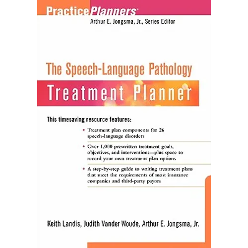 The Speech-Language Pathology Treatment Planner - Paperback