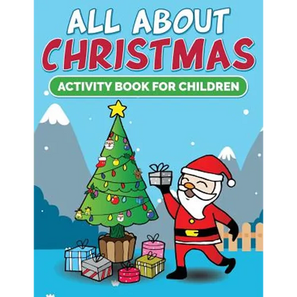 All About Christmas Activity Book For Children - Paperback