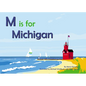 M Is for Michigan - Board Book