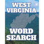 West Virginia Word Search: Perfect Gift from Mountain State for Puzzle Book Lover - Paperback