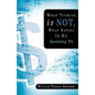 What Tithing Is Not, What Nation Is He Speaking To - Paperback