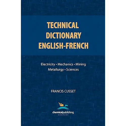 Technical Dictionary: English - French - Paperback