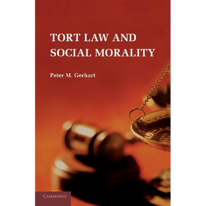 Tort Law and Social Morality - Paperback