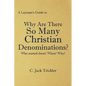 A Layman's Guide to: Why Are There So Many Christian Denominations? - Paperback