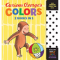 Curious George's Colors: High Contrast Tummy Time Book - Board Book