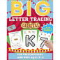 Big Letter Tracing For Preschoolers And Kids Ages 3-5: Alphabet Letter and Number Tracing Practice Activity Workbook For Kindergarten, Homeschool and - Paperback