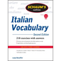 Schaum's Outline of Italian Vocabulary - Paperback