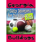 Daily Devotions for Die-Hard Kids Georgia Bulldogs - Paperback