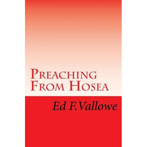 Preaching From Hosea - Paperback