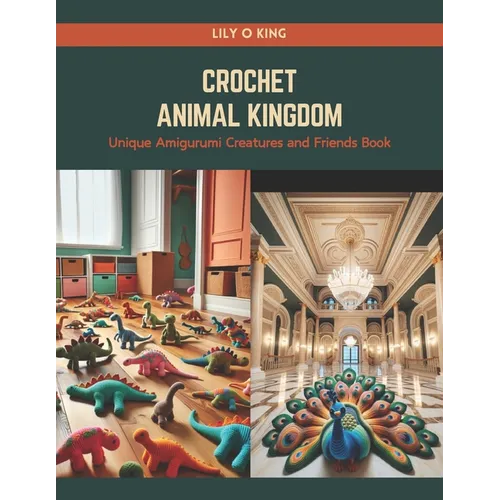 Crochet Animal Kingdom: Unique Amigurumi Creatures and Friends Book - Paperback