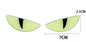 Glow-in-the-Dark 3D Devil Cat Eye Sticker