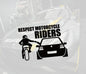 Respect Riders Sticker