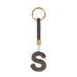 Home Fashion Simple Full Diamond Letter S Keychain