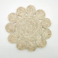 Hand-woven Floral Cushion Dining Table Insulation