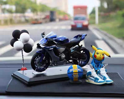 Motorcycle Basketball Expert Decoration Figurine