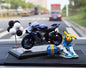 Motorcycle Basketball Expert Decoration Figurine