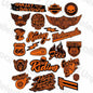 Vintage Motorcycle Helmet Sticker
