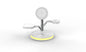 Vertical Three-in-one Wireless Charger Mobile Phone Watch
