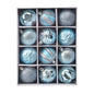 Christmas Ball Gift Box Painted Decorative Pendant Holiday Window Layout