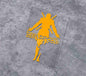 Deadpool Silhouette Sticker