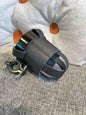 Handmade Leather Motorcycle Water Bottle Holder
