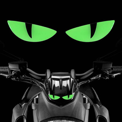 Glow-in-the-Dark 3D Devil Cat Eye Sticker