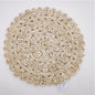 Hand-woven Floral Cushion Dining Table Insulation