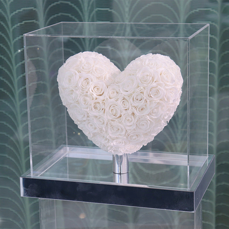 Fashion Simple Love Rose Decoration Gift Box