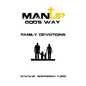 Man Up God's Way Family Devotion: Family Devotion - Paperback