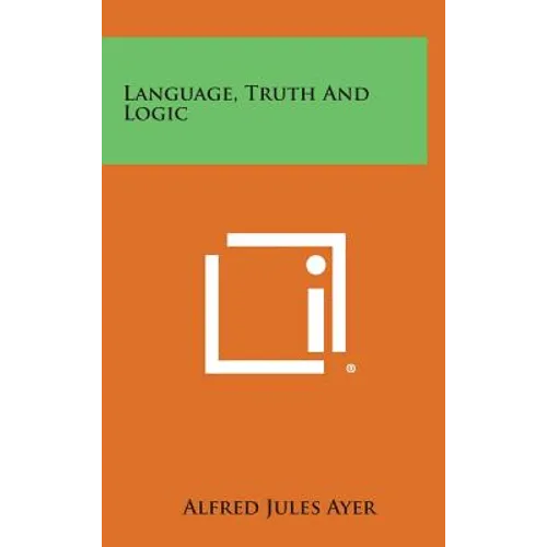 Language, Truth and Logic - Hardcover