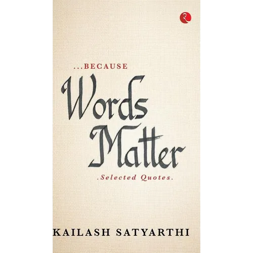 Because Words Matter - Hardcover