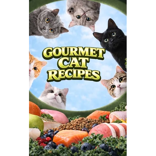 Gourmet Cat Recipes: Homemade Meals, Snacks, and Treats - Paperback