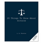 20 Things to Know about Divorce - Paperback