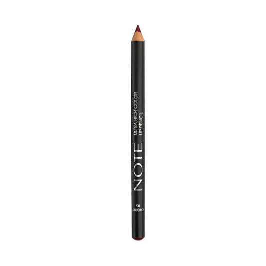 Note Ultra Rich Color Lip Liner 05 Cherry - Precise Lip Contouring, Long-Lasting Lipstick