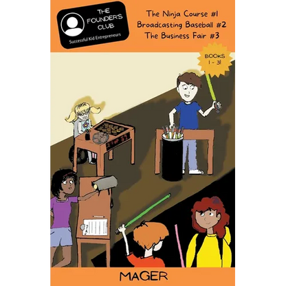 Books 1-3: The Ninja Course #1 Broadcasting Baseball #2 The Business Fair #3 - Paperback