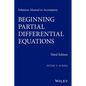 Solutions Manual to Accompany Beginning Partial Differential Equations - Paperback